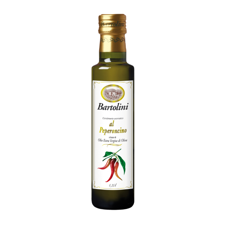 Chilipippurilla maustettu oliiviöljy