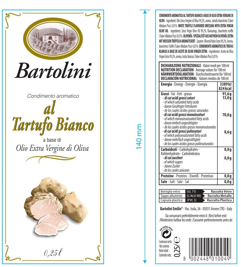 Bartolini, Condimento al Tartufo Bianco