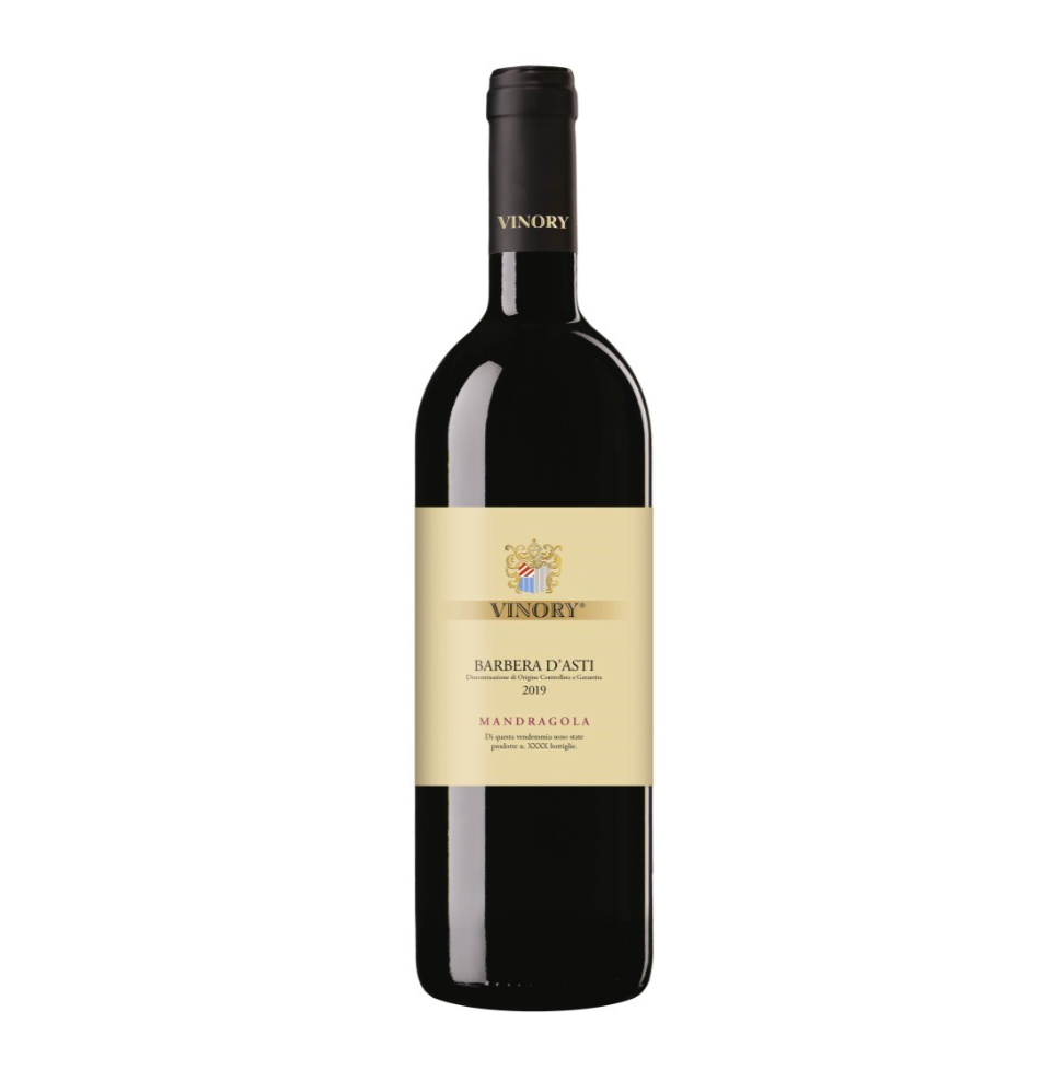 Vinory Barbera d'Asti DOCG 2024 Mandragola, Piemonte, Italia